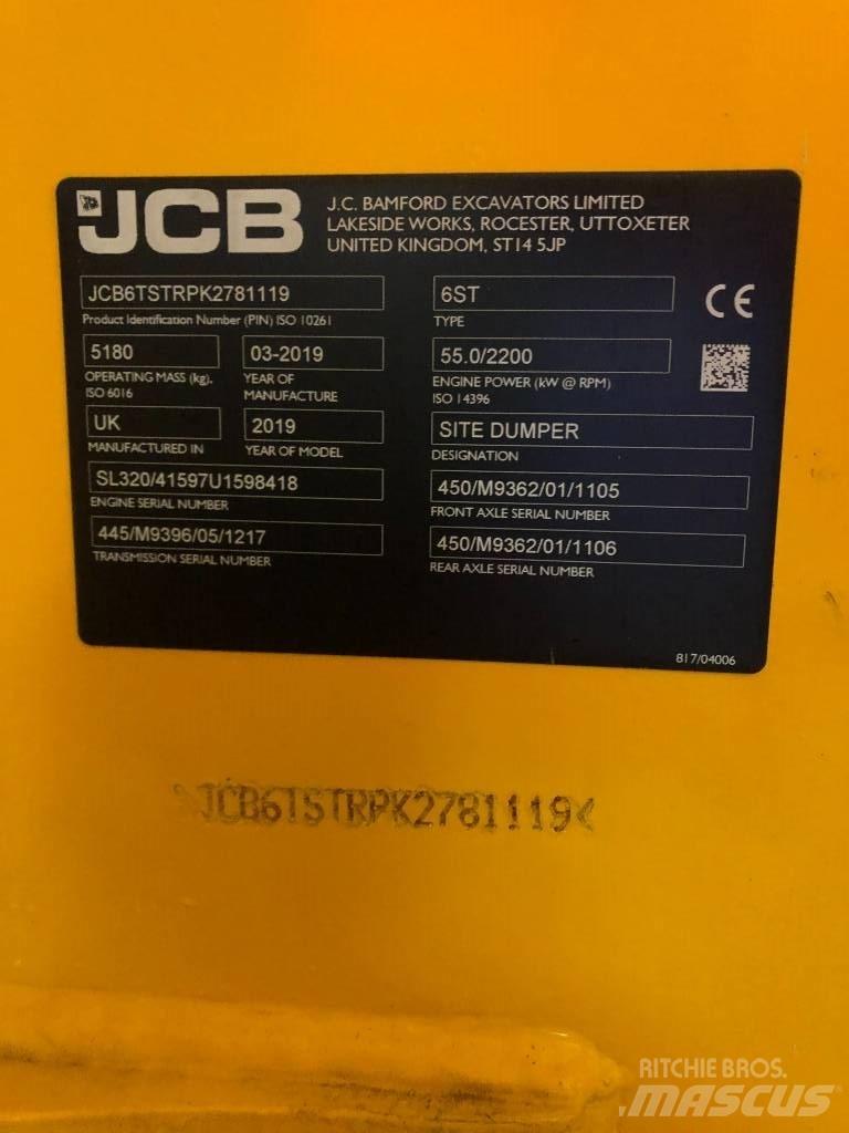 JCB 6 ST Wozidła kolebkowe