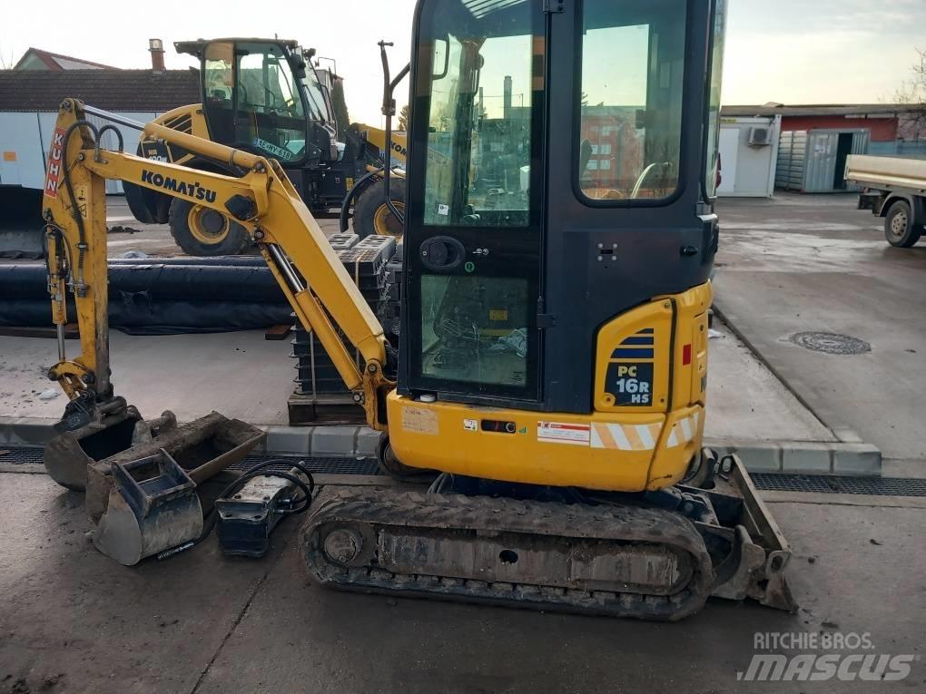 Komatsu PC 16 R-3HS Minikoparki