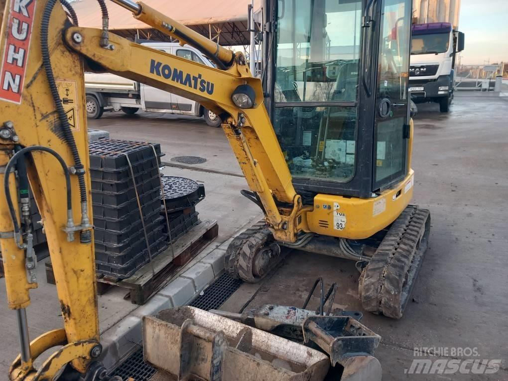 Komatsu PC 16 R-3HS Minikoparki