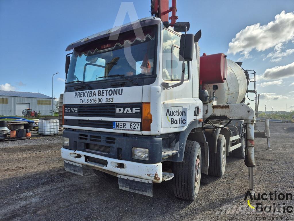 DAF CF85 Samojezdne pompy do betonu