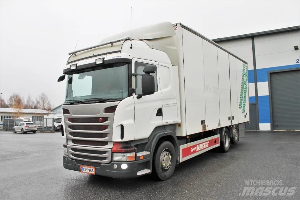 Scania R480 6x2 Samochody ciężarowe ze skrzynią zamkniętą