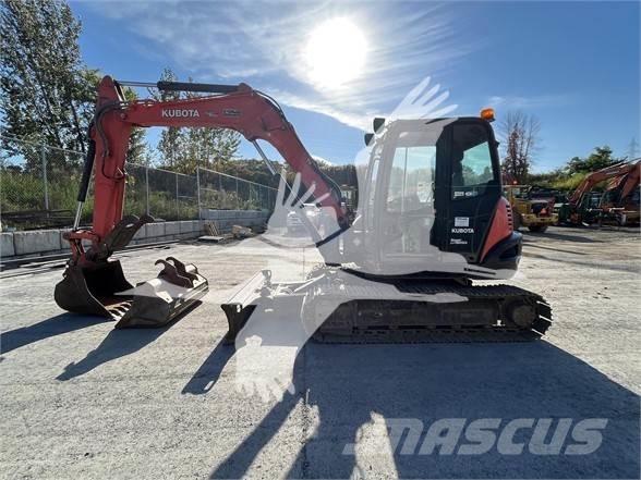 Kubota KX080-4 Koparki gąsienicowe