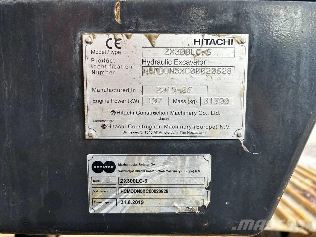Hitachi ZX 300 LC-6 Koparki gąsienicowe