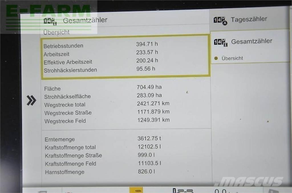 CLAAS trion 730 Kombajny zbożowe