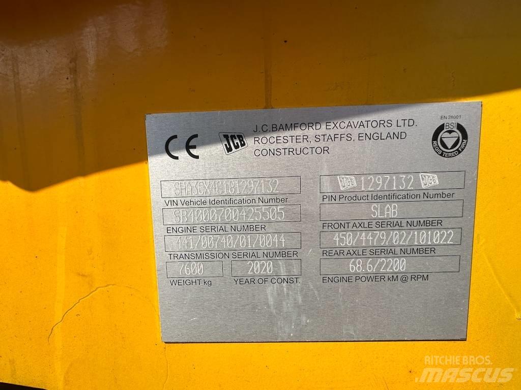 JCB 3 CX Koparko-ładowarki