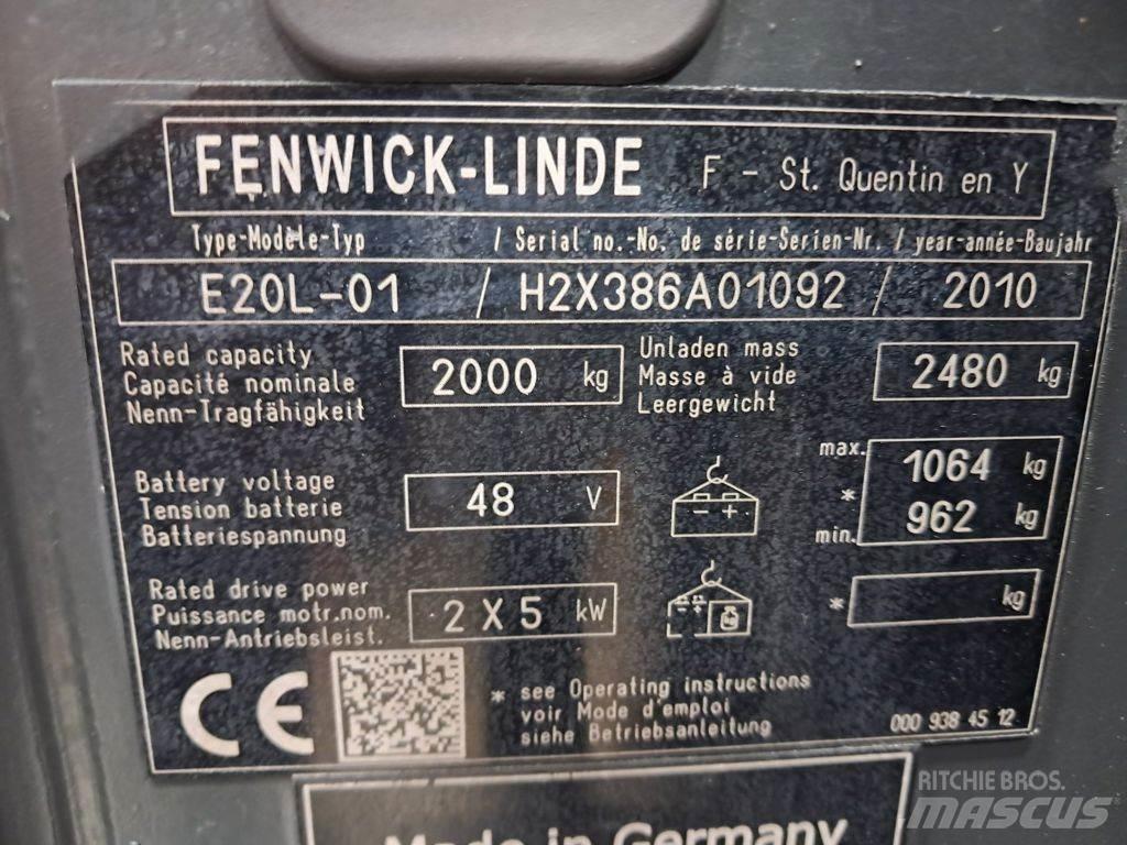 Linde E20L-01 Wózki widłowe inne
