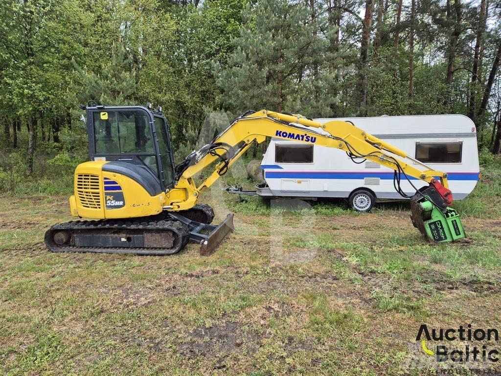 Komatsu PC55MR-5E0 Minikoparki