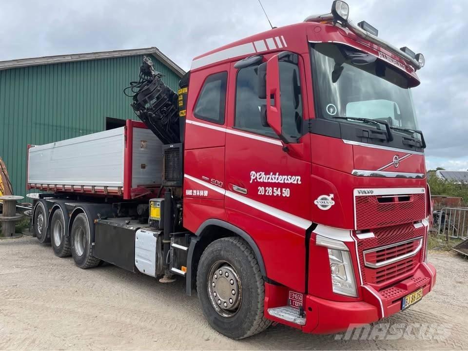 Volvo FH 500 Żurawie samochodowe