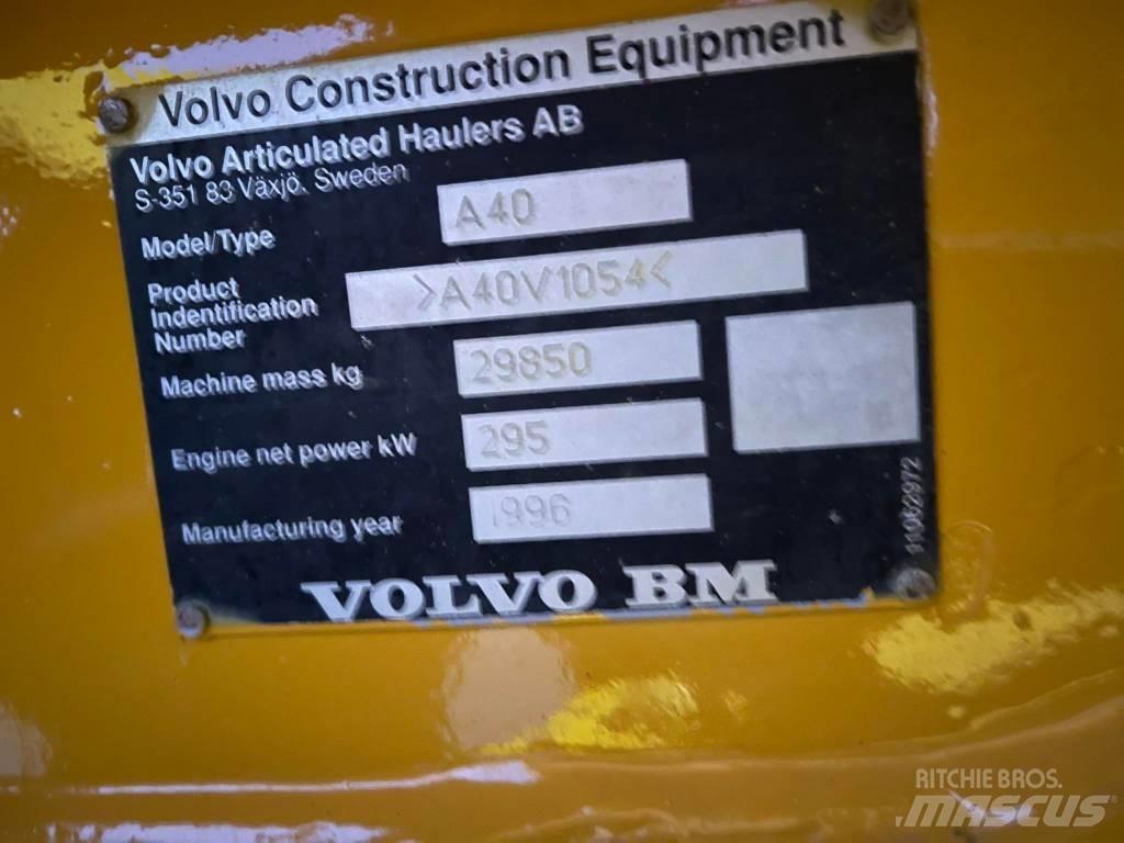 Volvo A40C Wozidła przegubowe