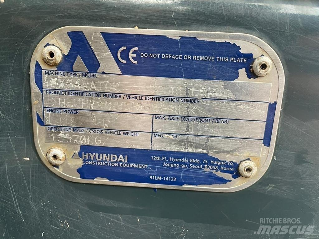 Hyundai HX145 LCR Koparki gąsienicowe