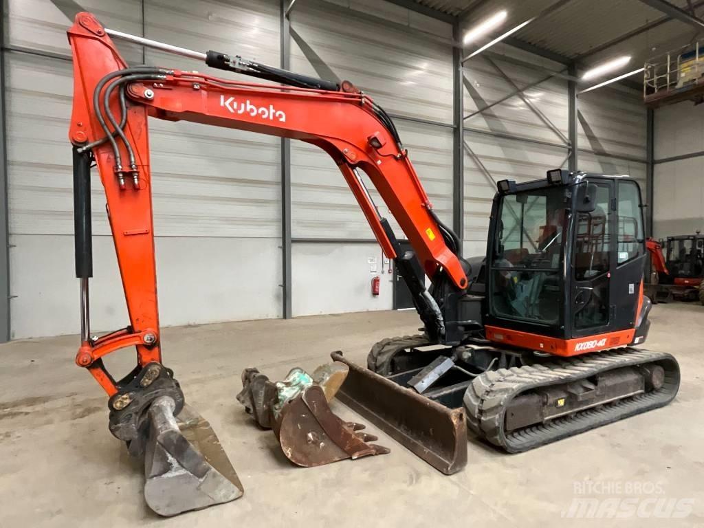 Kubota KX 080-4 A Midikoparki  7t - 12t