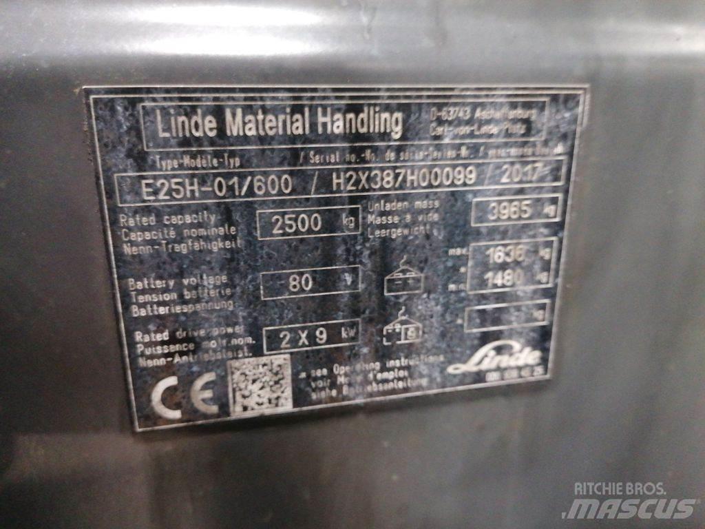 Linde E25H-01/600 Wózki elektryczne