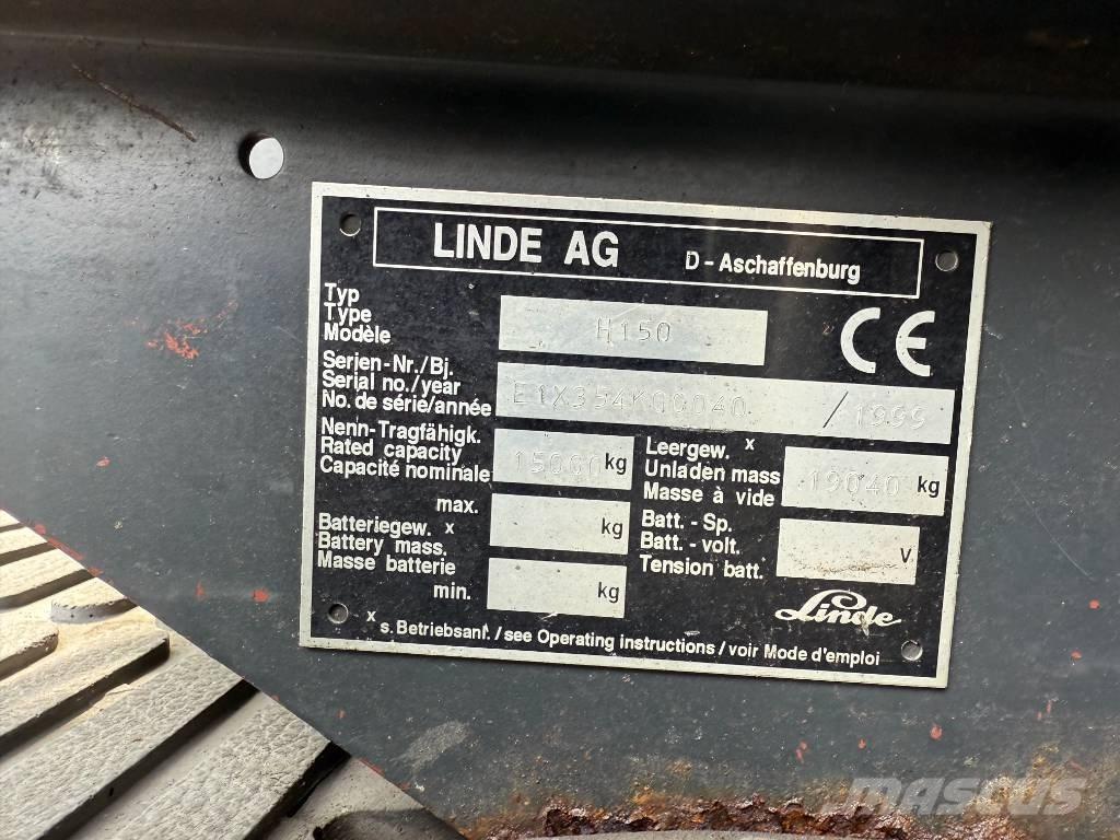 Linde H 150 D Wózki Diesla