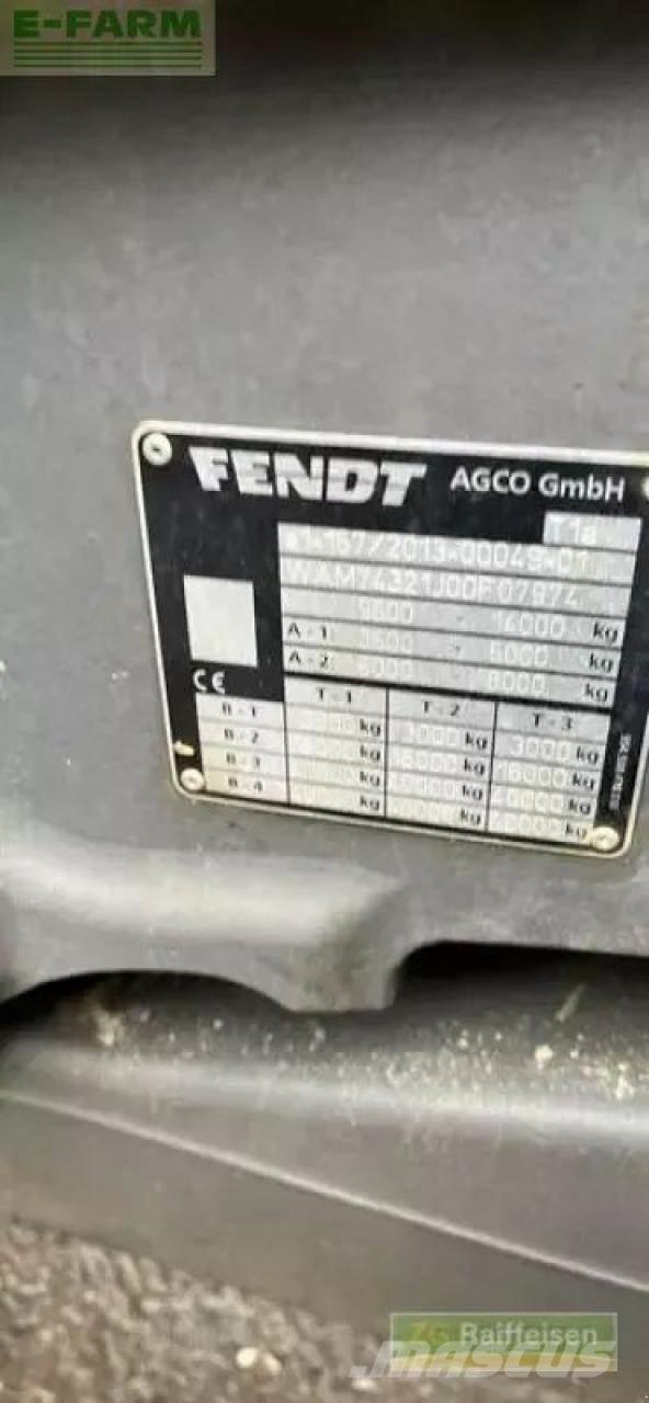 Fendt 724 vario Ciągniki rolnicze