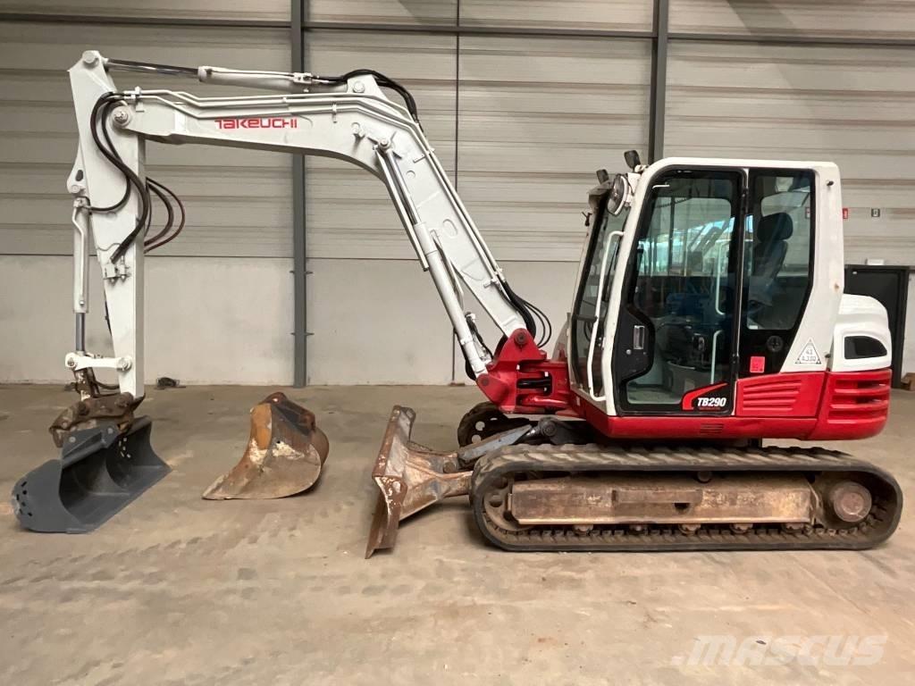 Takeuchi TB 290 Midikoparki  7t - 12t