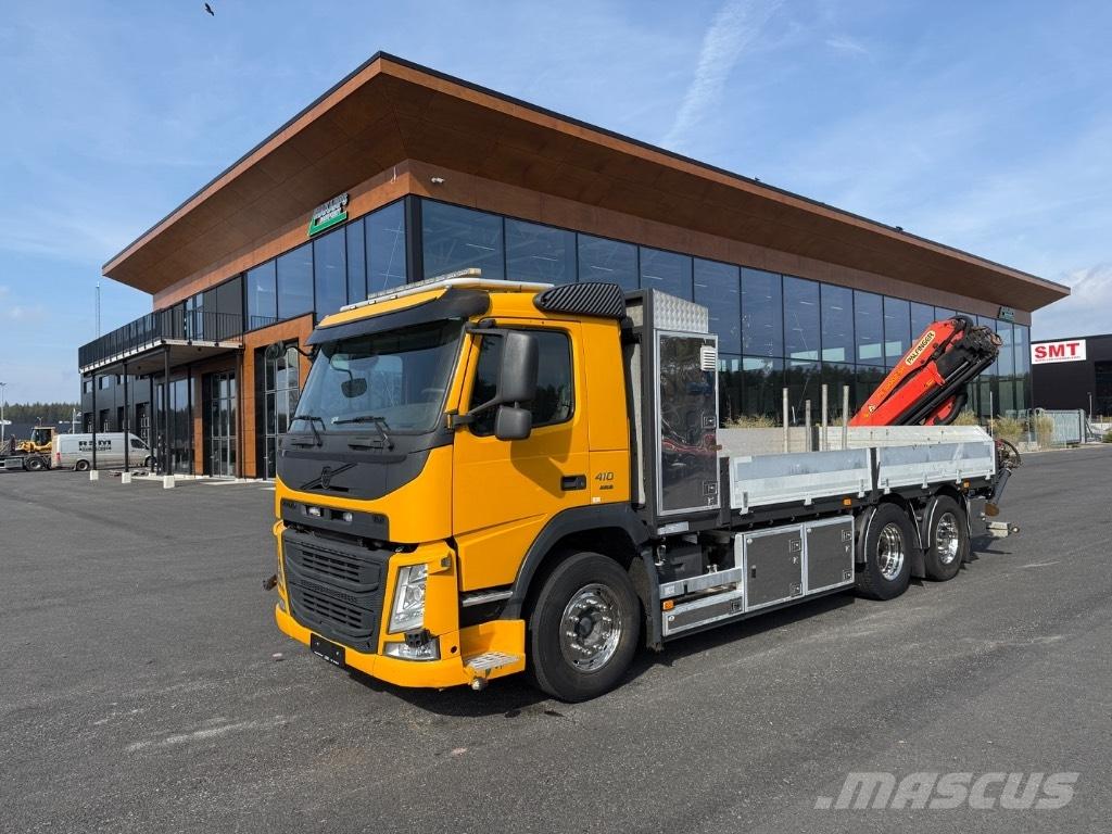 Volvo FM410 Żurawie samochodowe