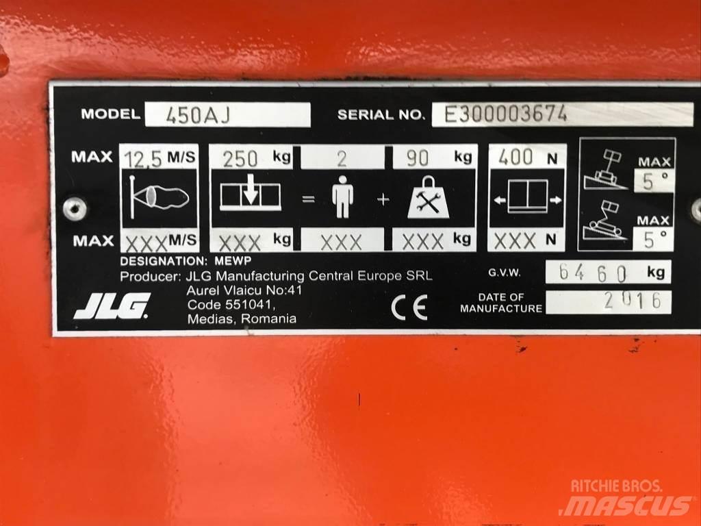 JLG 450 AJ Podnośniki przegubowe