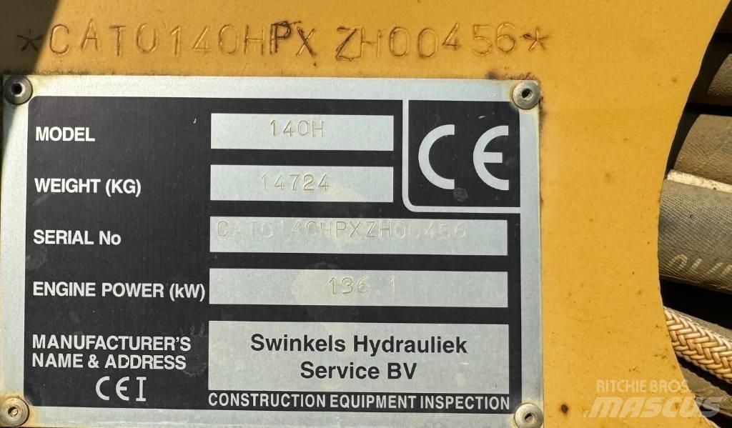 CAT 140 H Równiarki