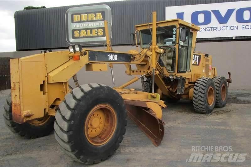 CAT 140H Równiarki