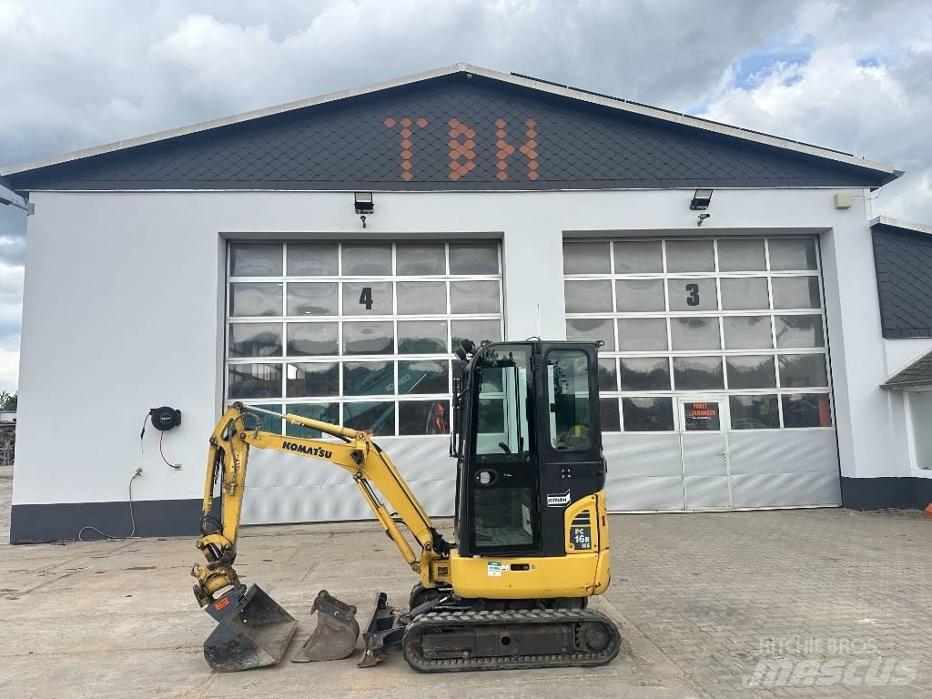 Komatsu PC 16 R-3HS Minikoparki