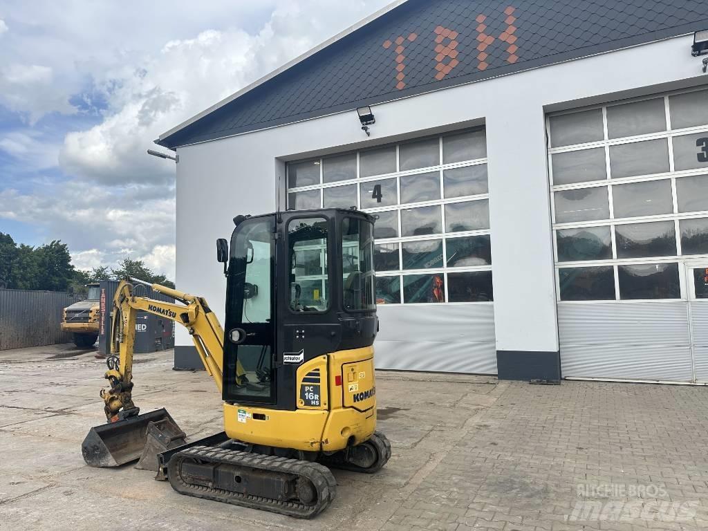 Komatsu PC 16 R-3HS Minikoparki