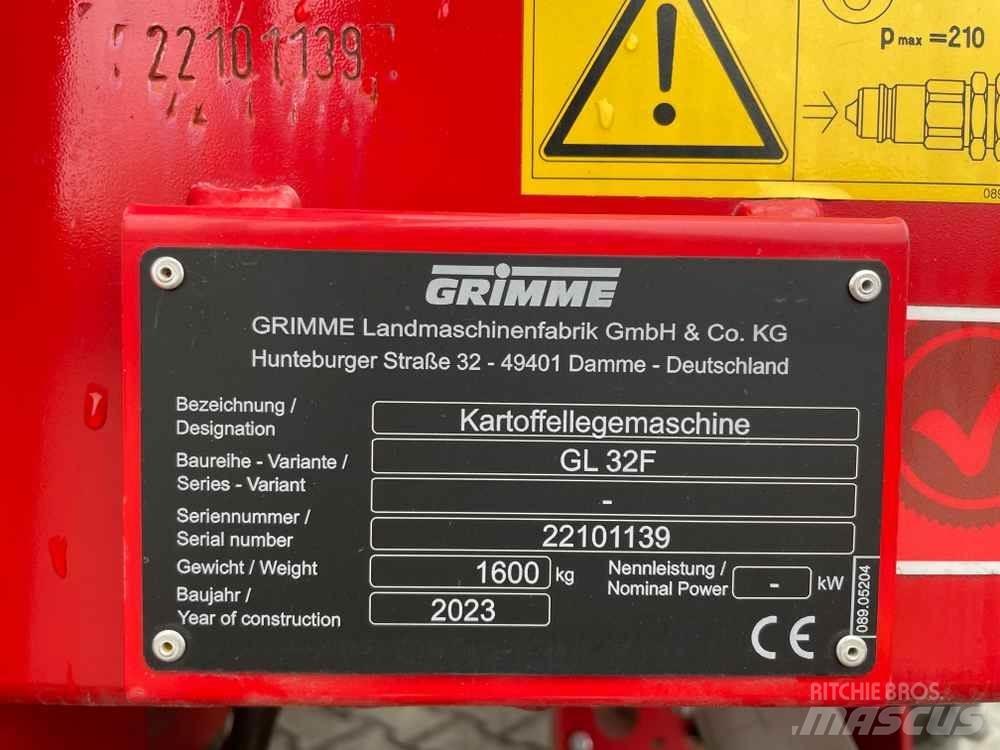 Grimme GL 32 F Sadzarki do ziemniaków