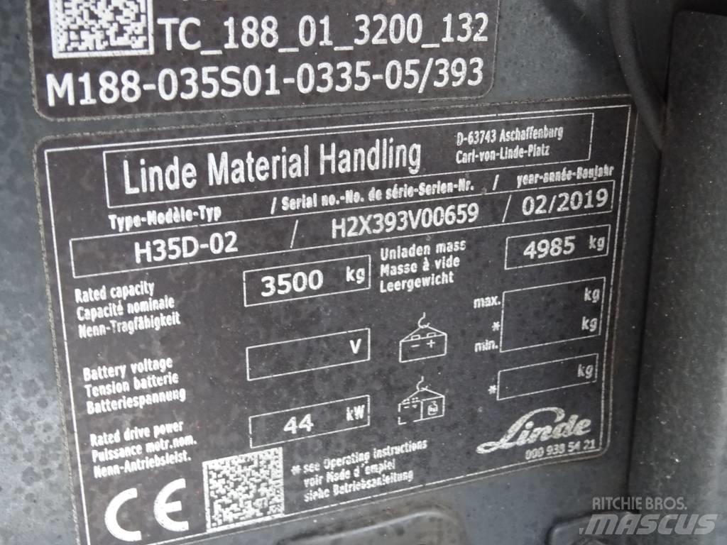 Linde H35D-02 Wózki Diesla