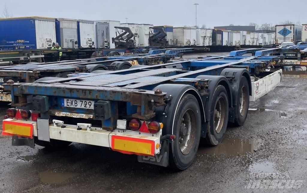 Krone Krone SDC27 Naczepy do transportu kontenerów