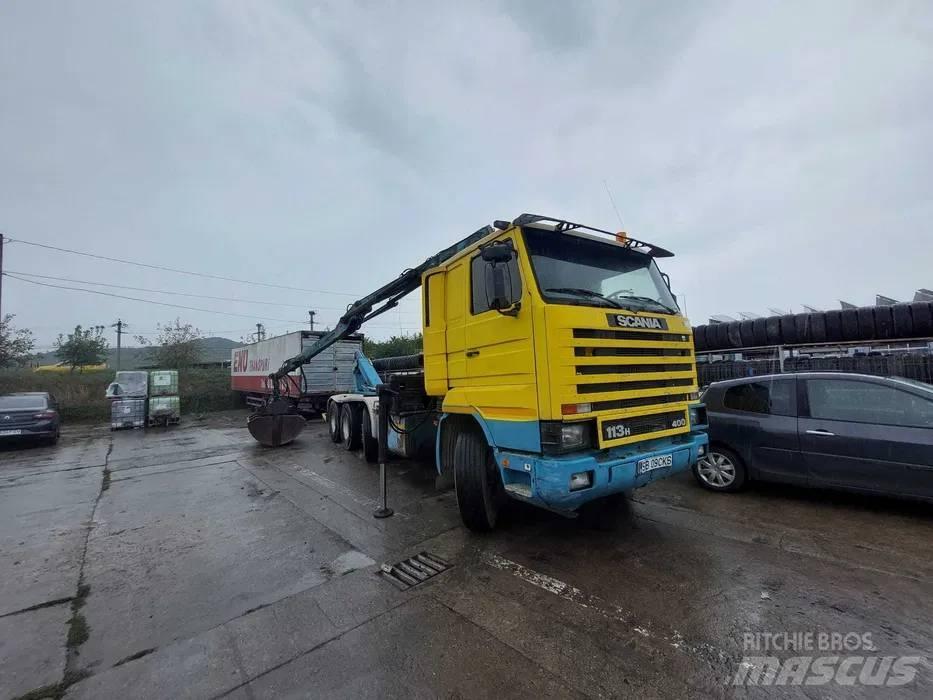 Scania 380 Żurawie samochodowe