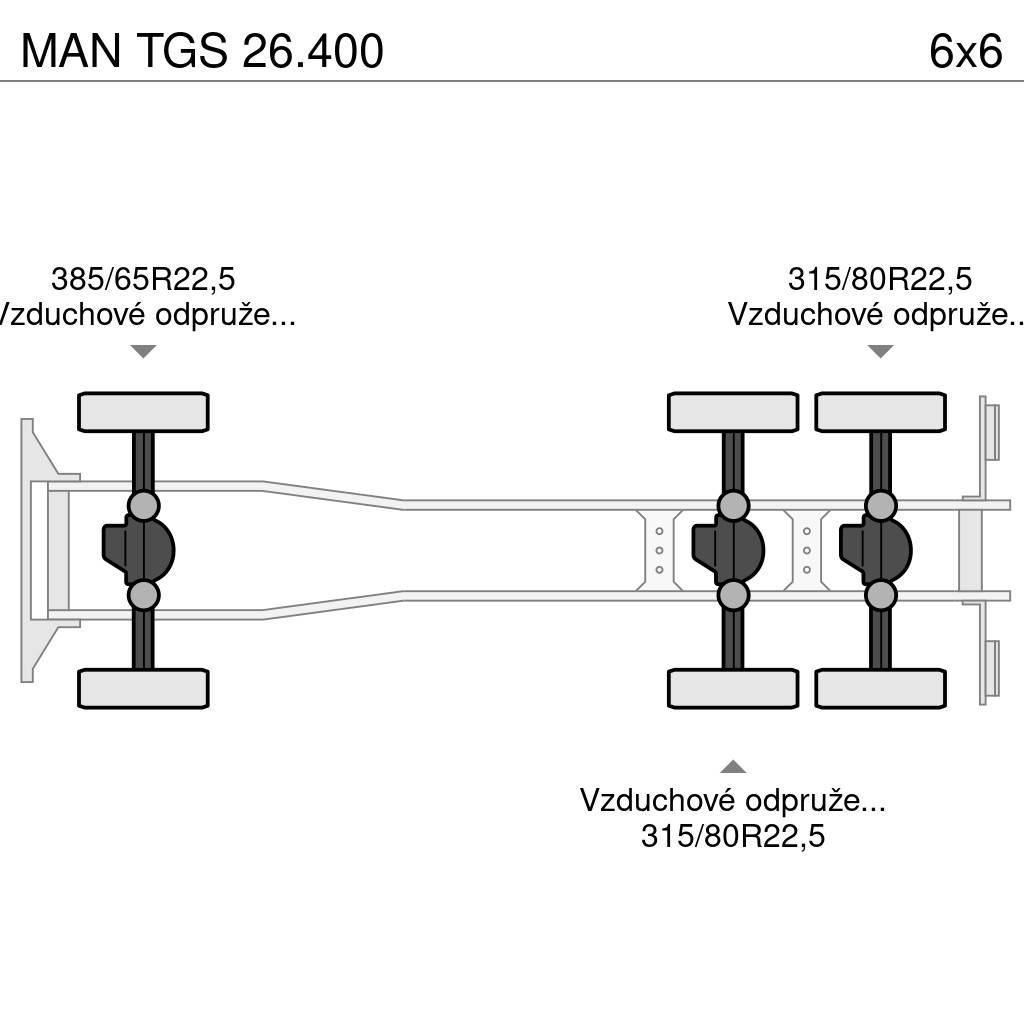 MAN TGS 26.400 Wywrotki