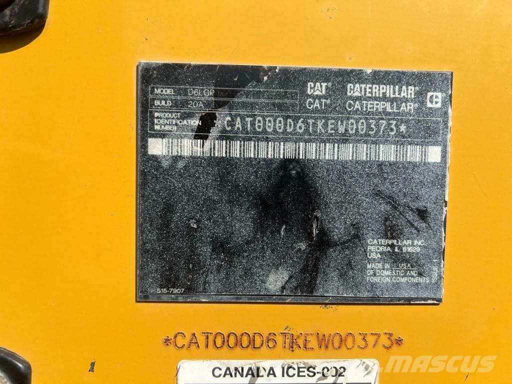 CAT D6 LGP Spycharki gąsienicowe