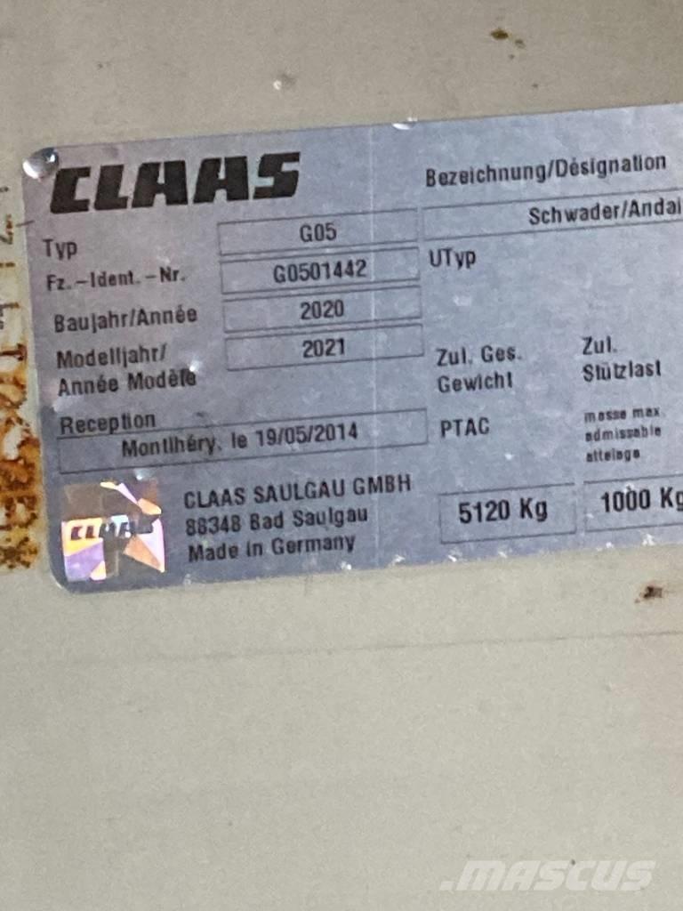 CLAAS LINER 4000 HHA Zgrabiarki i przetrząsacze