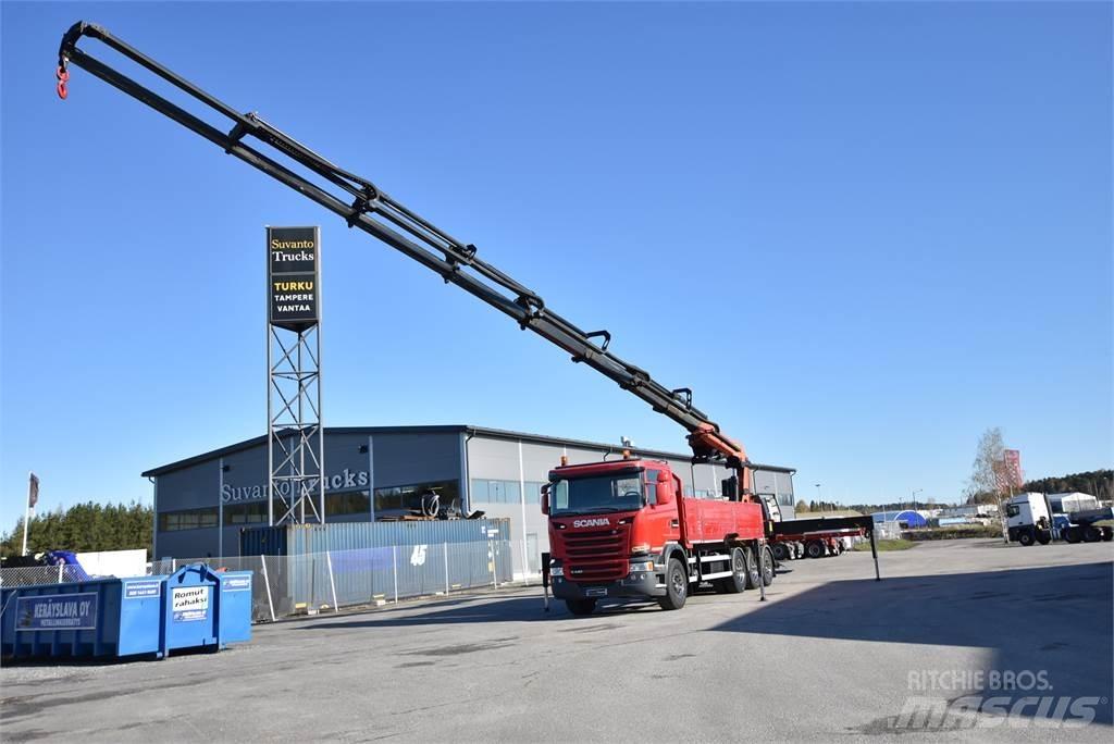 Scania G440 8X4 Żurawie samochodowe