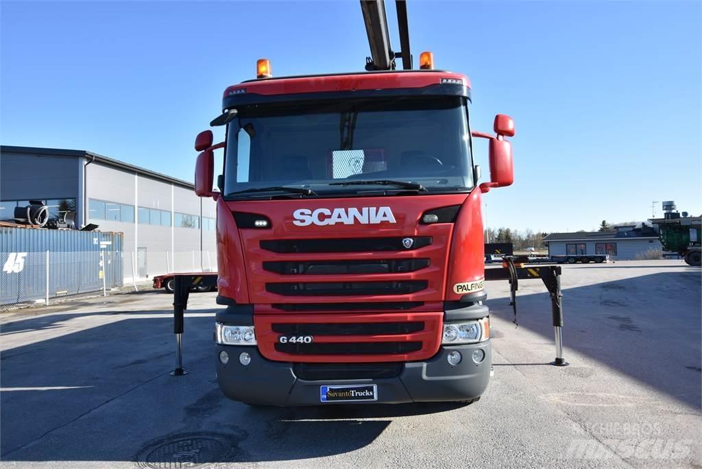 Scania G440 8X4 Żurawie samochodowe