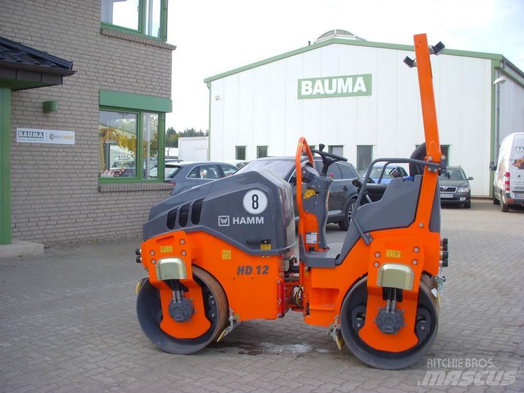 Hamm HD 12 VV Walce dwubębnowe