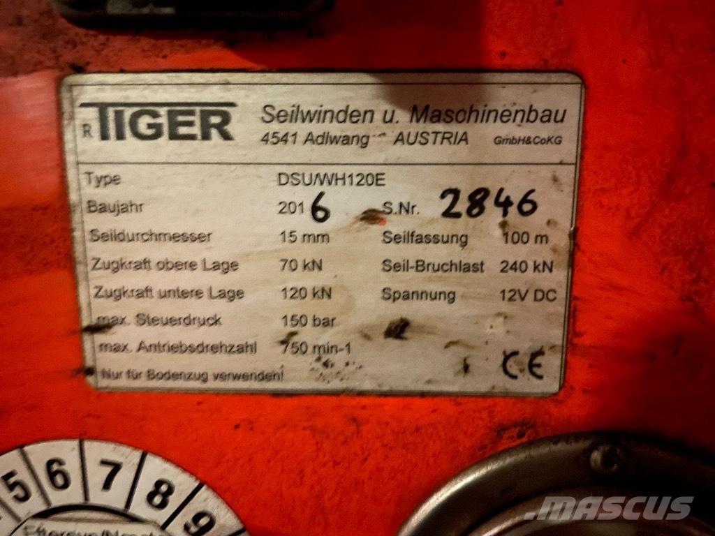 Tiger WH120 Wciągarki