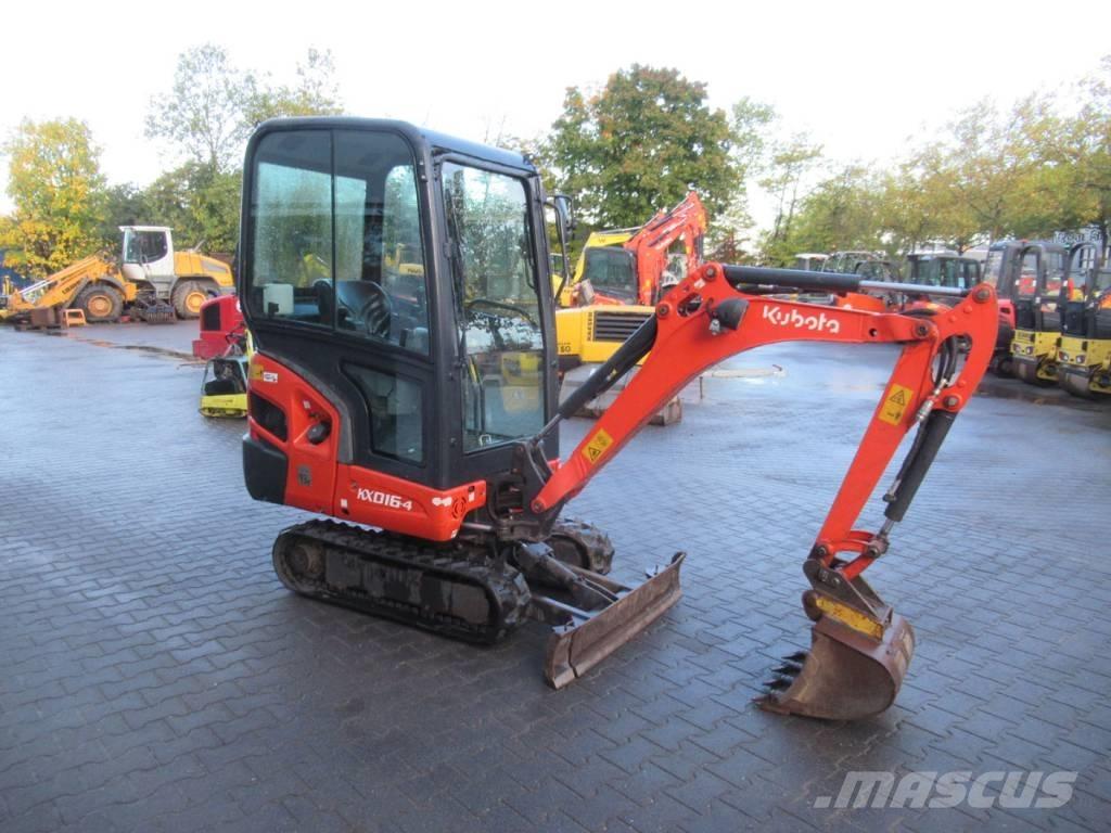 Kubota KX 016-4 Minikoparki