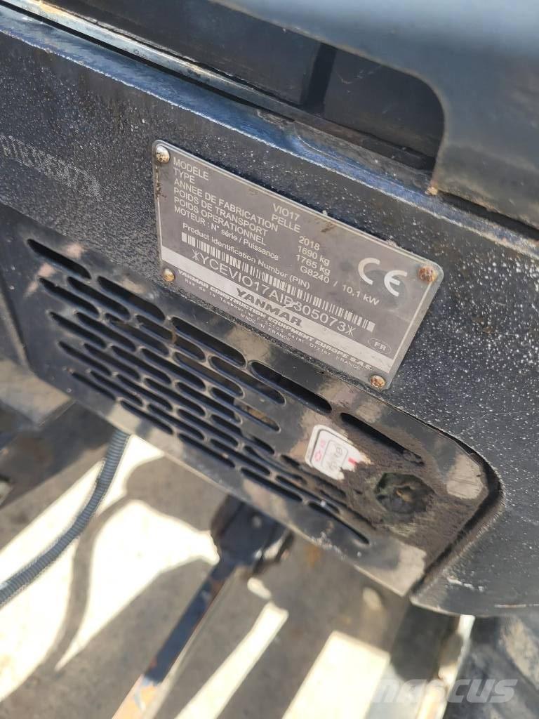 Yanmar Vio 17 U Minikoparki