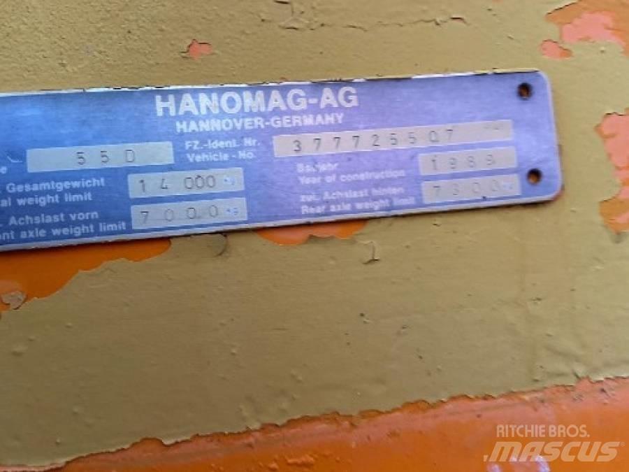 Hanomag 55 D Ładowarki kołowe