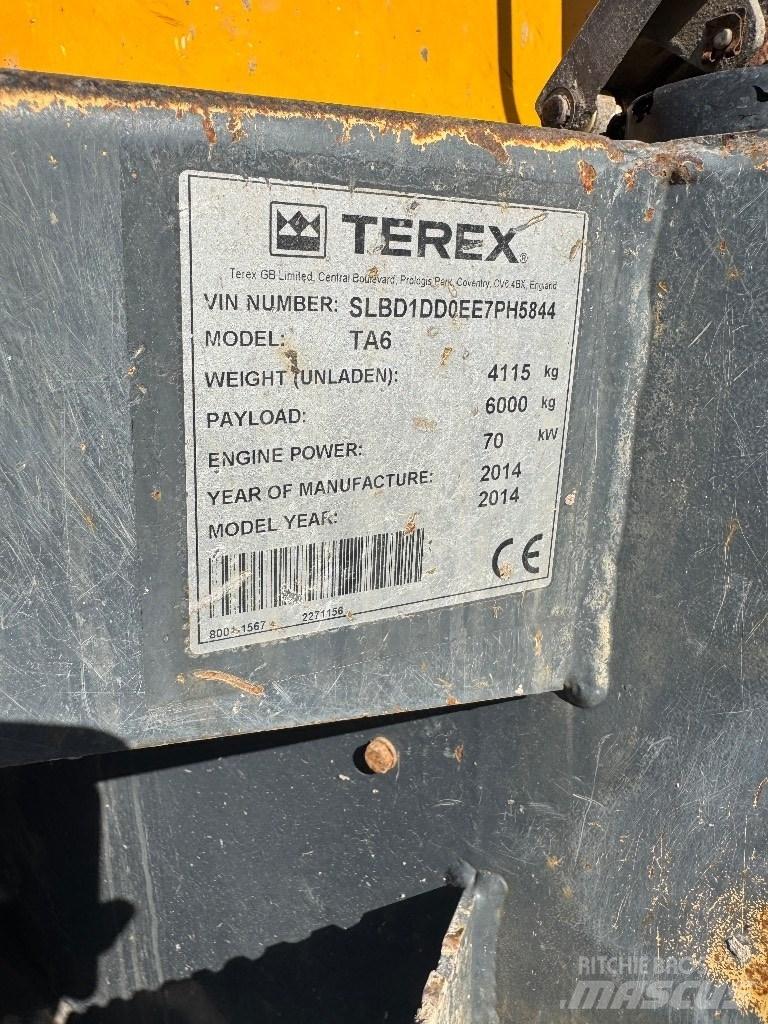 Terex TA 6 Wozidła kolebkowe