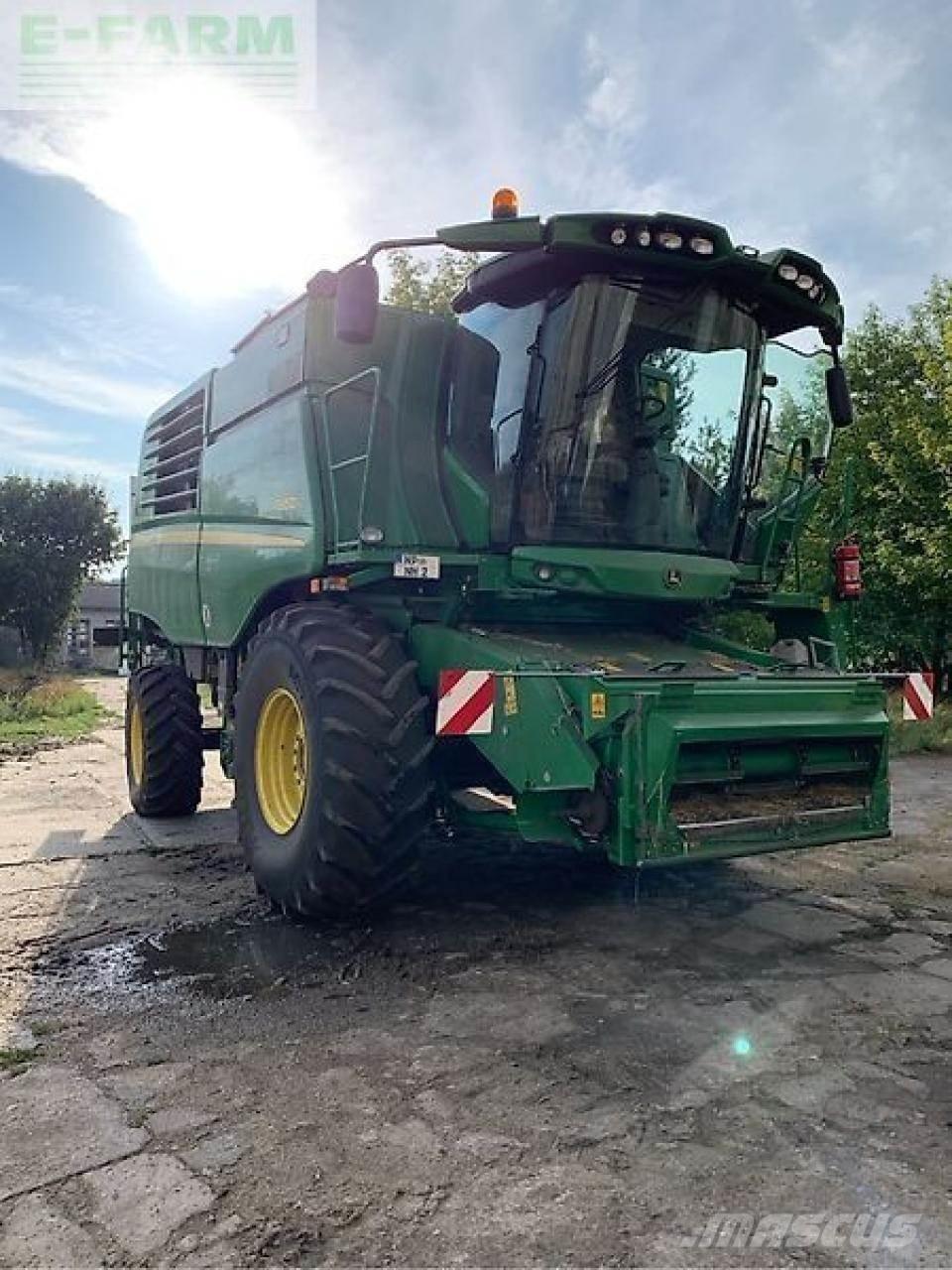 John Deere t660 Kombajny zbożowe