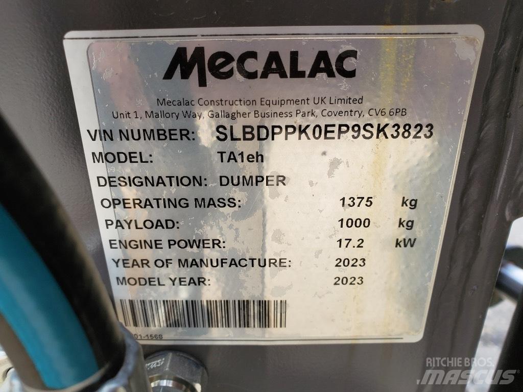 Mecalac TA1EH Wozidła kolebkowe