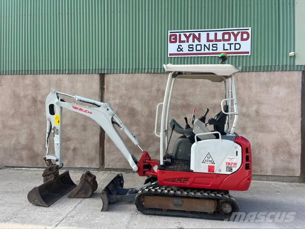 Takeuchi TB 216 Minikoparki