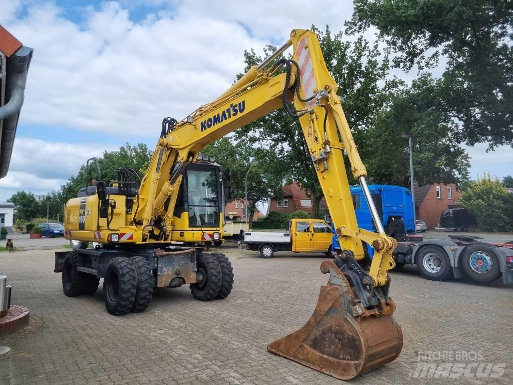 Komatsu PW 160-7E0 Koparki kołowe