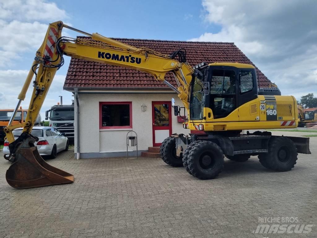 Komatsu PW 160-7E0 Koparki kołowe