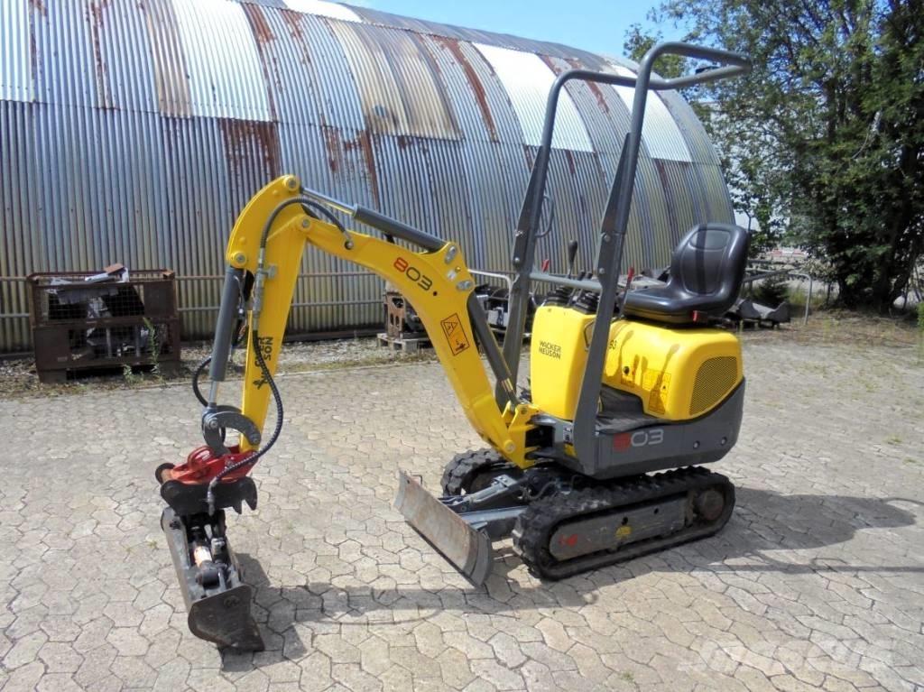 Wacker Neuson 803 Minikoparki
