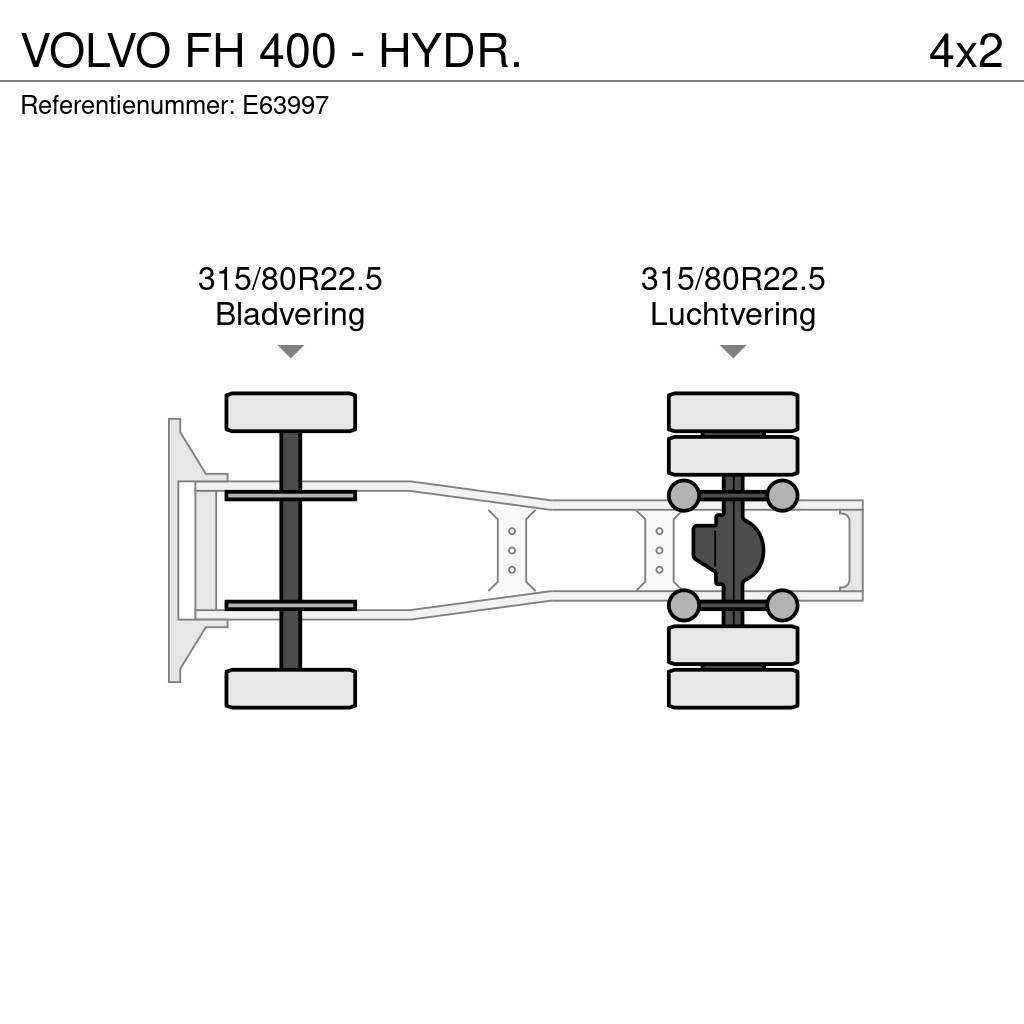 Volvo FH 400 - HYDR. Ciągniki siodłowe
