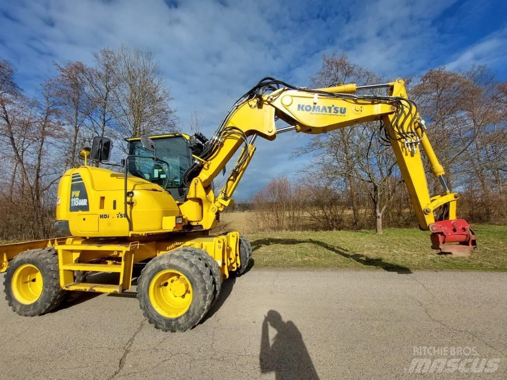 Komatsu PW 118 MR -8 Koparki kołowe