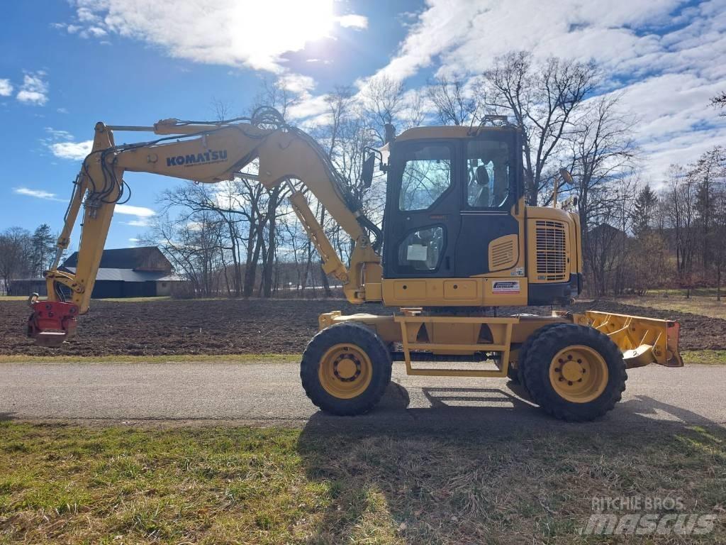 Komatsu PW 118 MR -8 Koparki kołowe