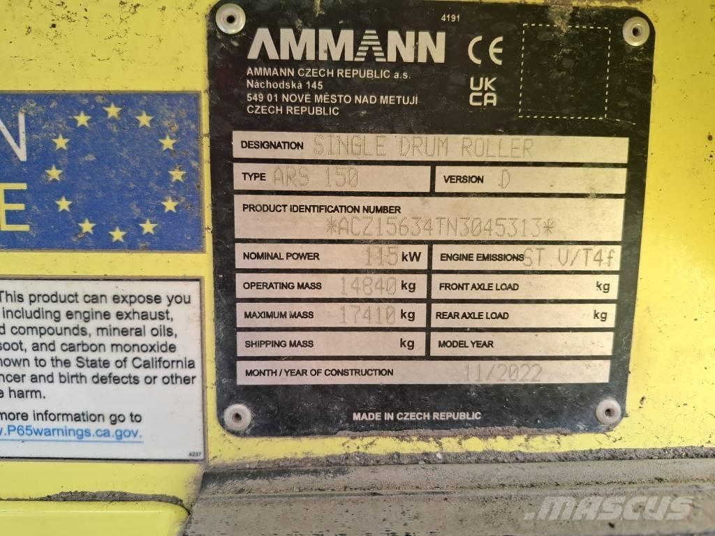 Ammann ARS 150D Ubijaki